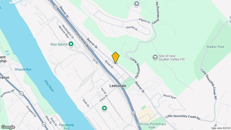 385 Beaver St Map and Location Details