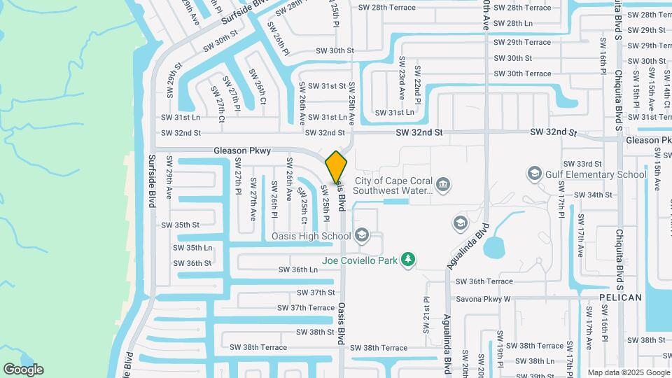 3322 Oasis Blvd Map and Location Details