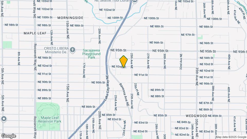 2327 NE 92nd St Map and Location Details