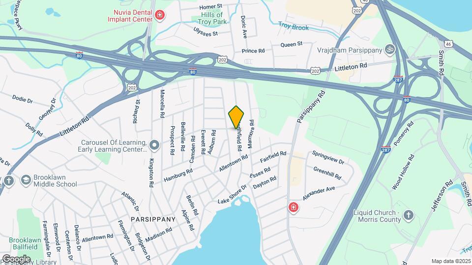 115 Northfield Rd Map and Location Details