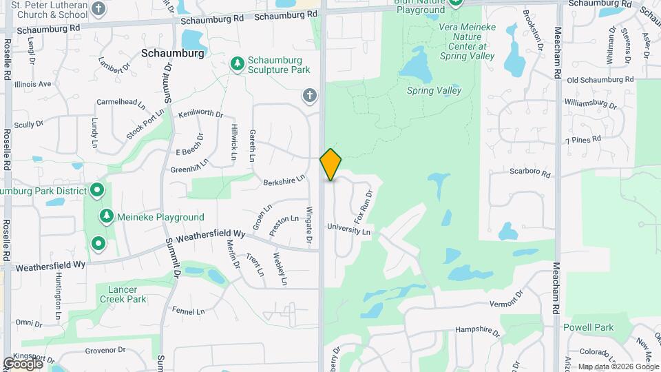 1868 Fox Run Dr, Unit A Map and Location Details