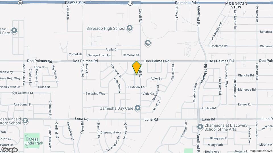 13593 Hemingway Dr Map and Location Details