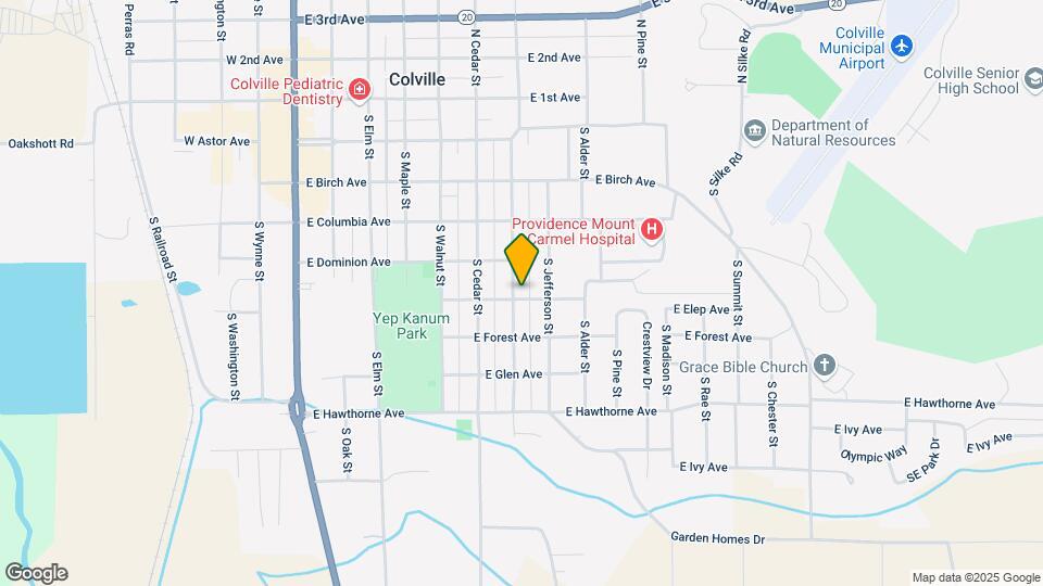 595 S Hofstetter St Map and Location Details
