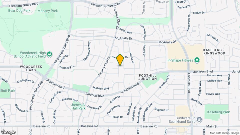 1418 Lorimer Way Map and Location Details