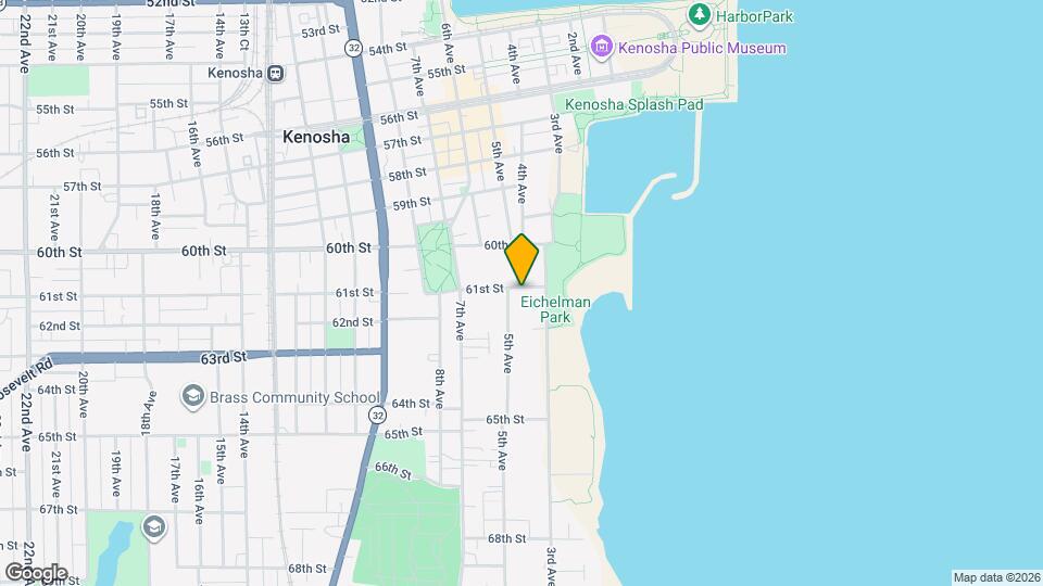 405 61st St Map and Location Details