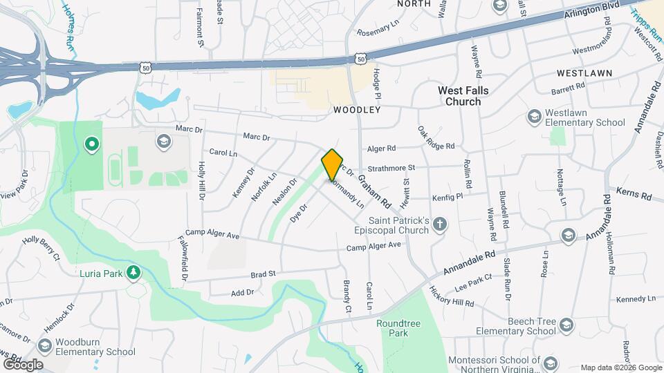 7215 Normandy Ln Map and Location Details
