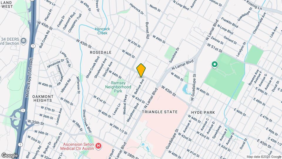 4414 Bellvue Ave Map and Location Details