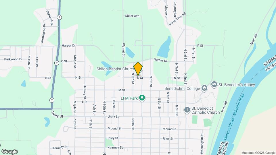 712 N 1st St Mapa y Detalles de la Ubicación