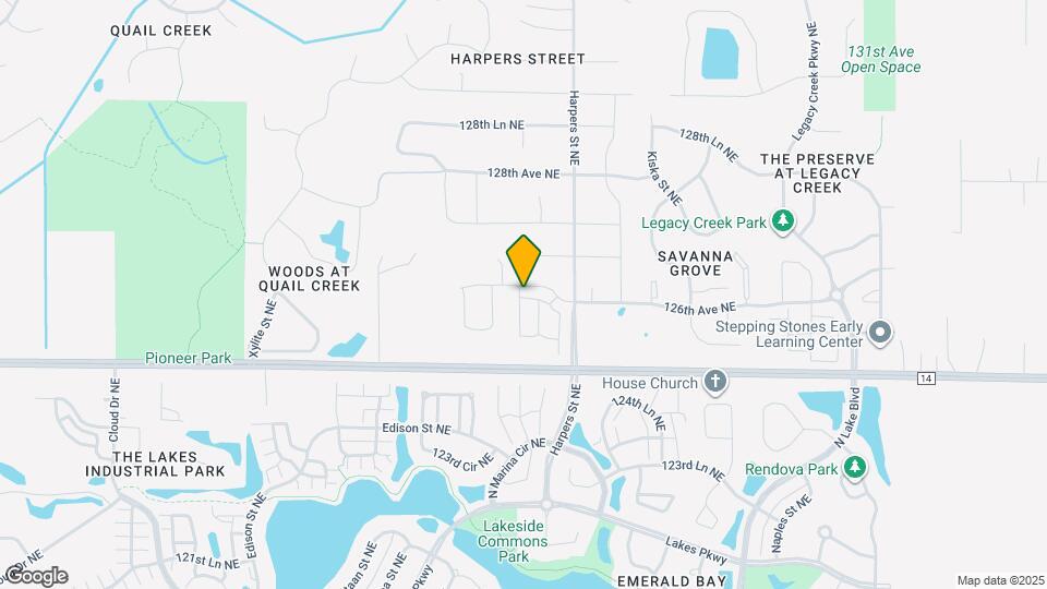 3045 125th Ln NE Map and Location Details