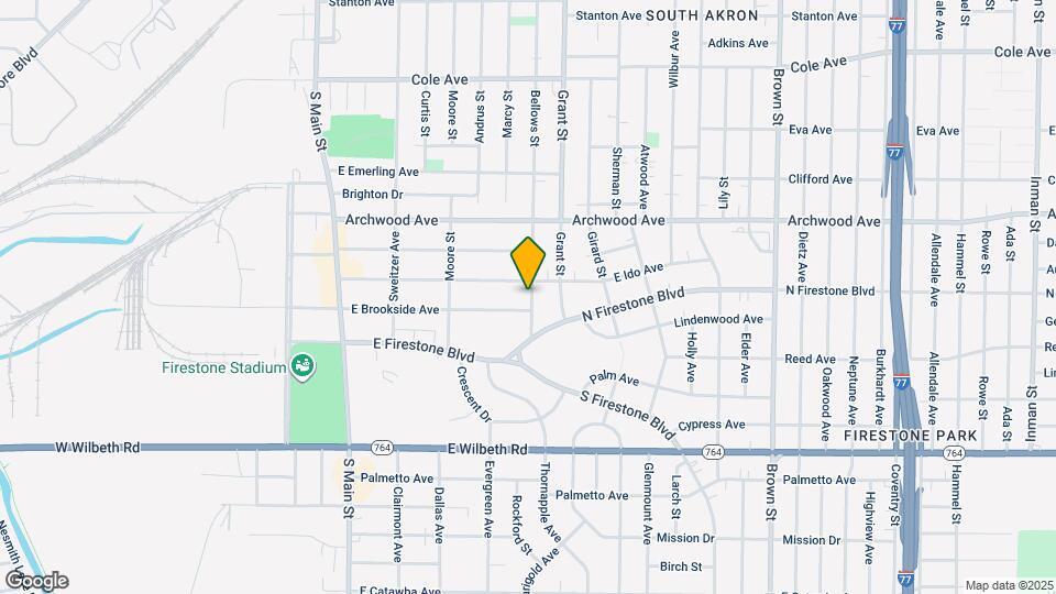1410 Bellows St Map and Location Details