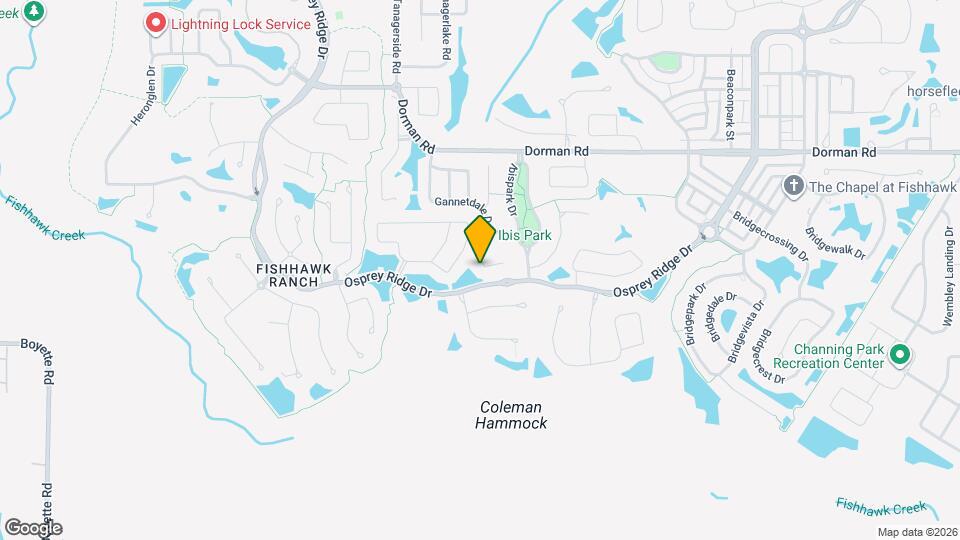 6219 Gannetdale Dr Map and Location Details