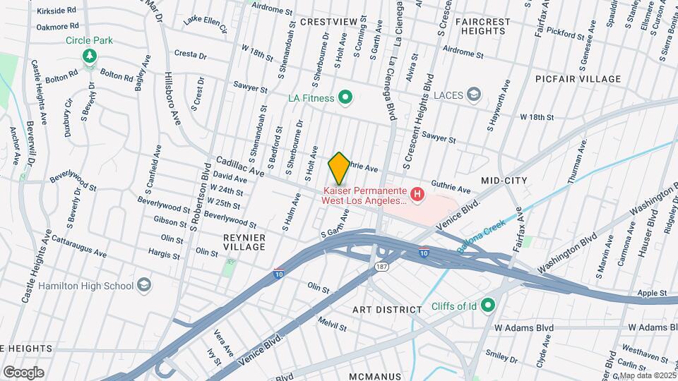 2049 Garth Ave Mapa y Detalles de la Ubicación