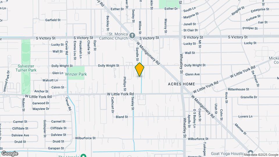 7202 Sandle St, Unit B Map and Location Details