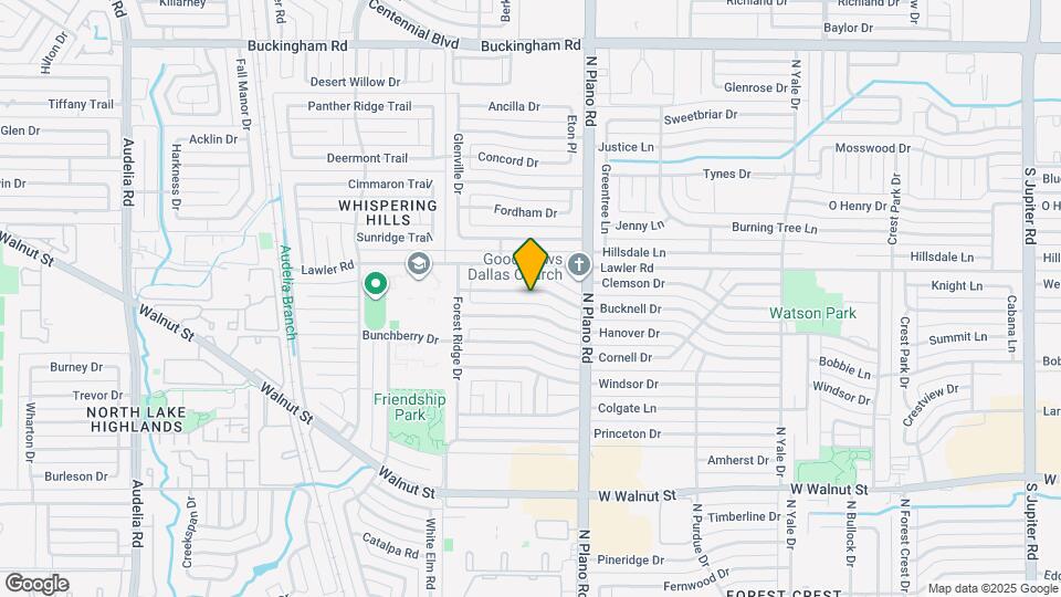 4610 Bucknell Dr Map and Location Details