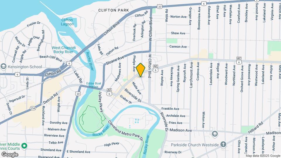1428 Owego Ave Map and Location Details