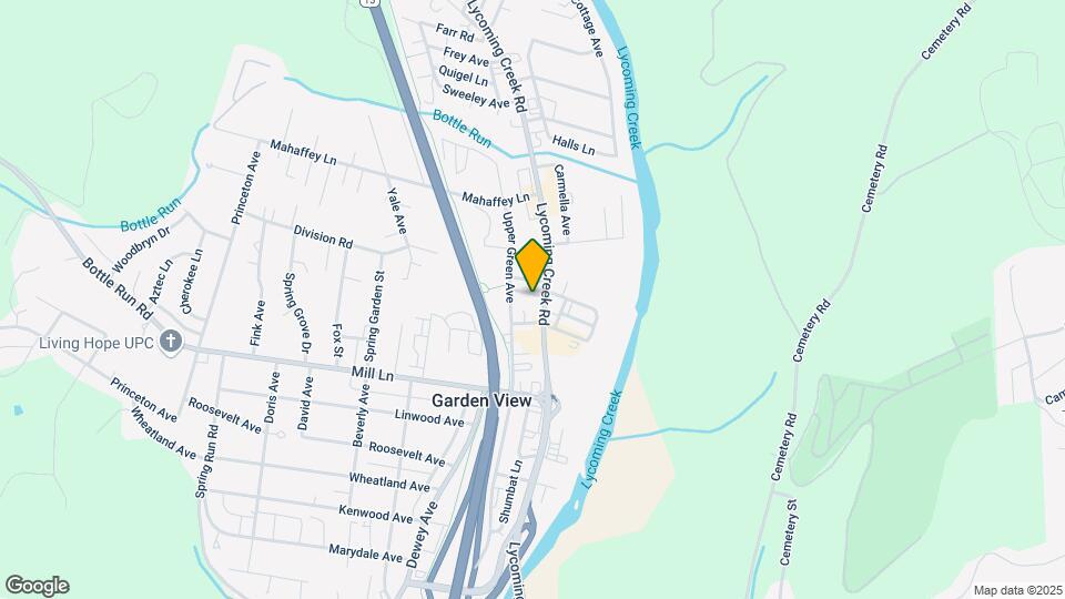 1971 Lycoming Creek Rd Map and Location Details