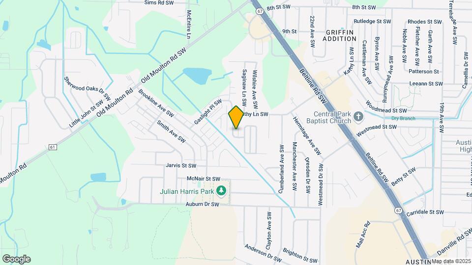 1830 Brownstone Ave SW Map and Location Details