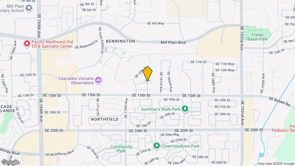 17904 SE 13th St Mapa y Detalles de la Ubicación