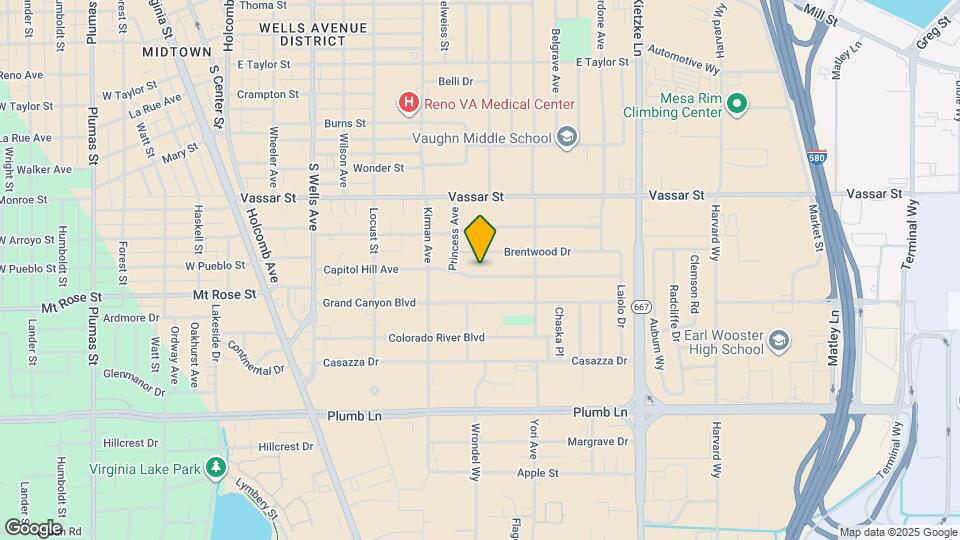 745 Capitol Hill Ave Map and Location Details