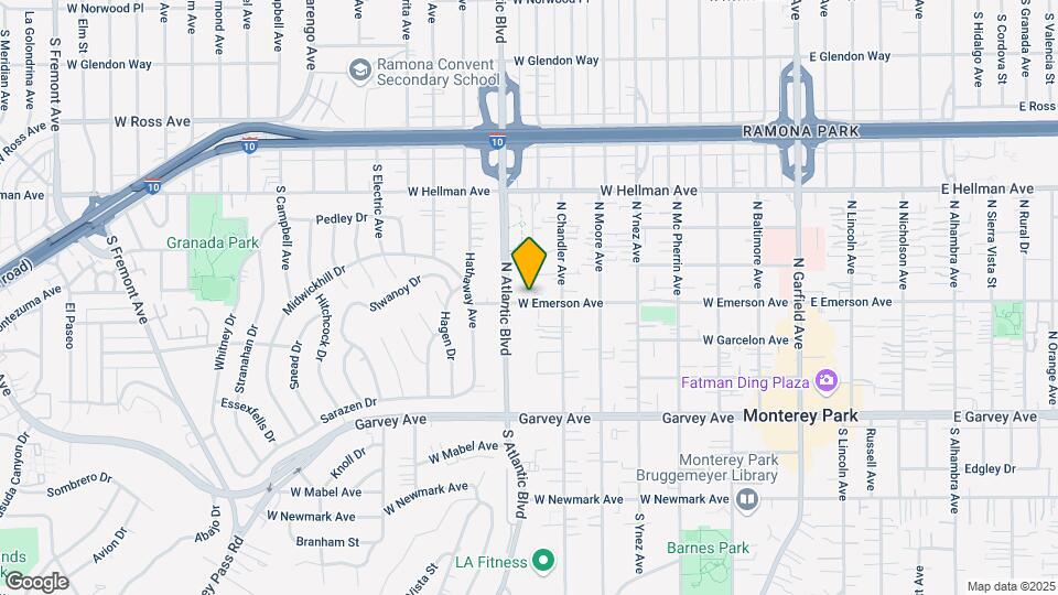 731 W Emerson Ave Mapa y Detalles de la Ubicación