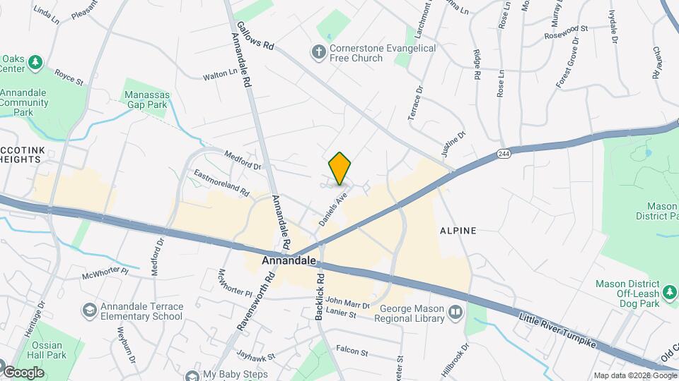 4100 Daniels Ave Map and Location Details