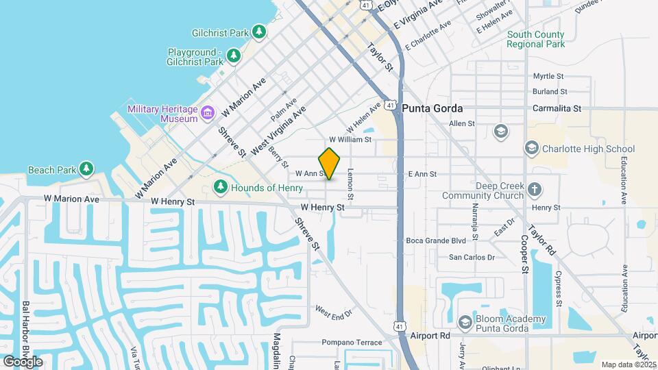 326 W Grace St Map and Location Details