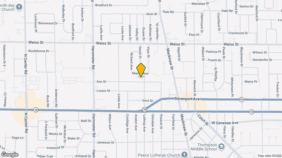 4156 Ann St Map and Location Details