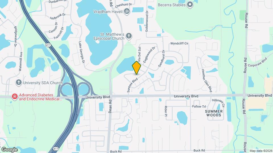 4729 Suntree Blvd Map and Location Details