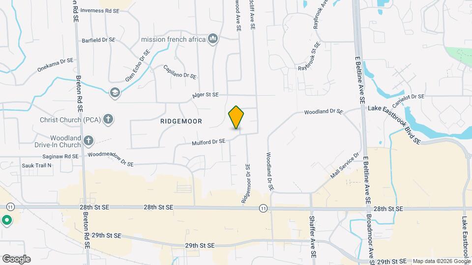 2931 Mulford Dr SE Map and Location Details