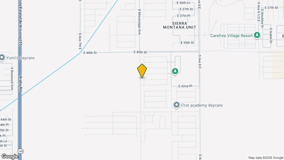 4182 S Sunflower Dr Map and Location Details