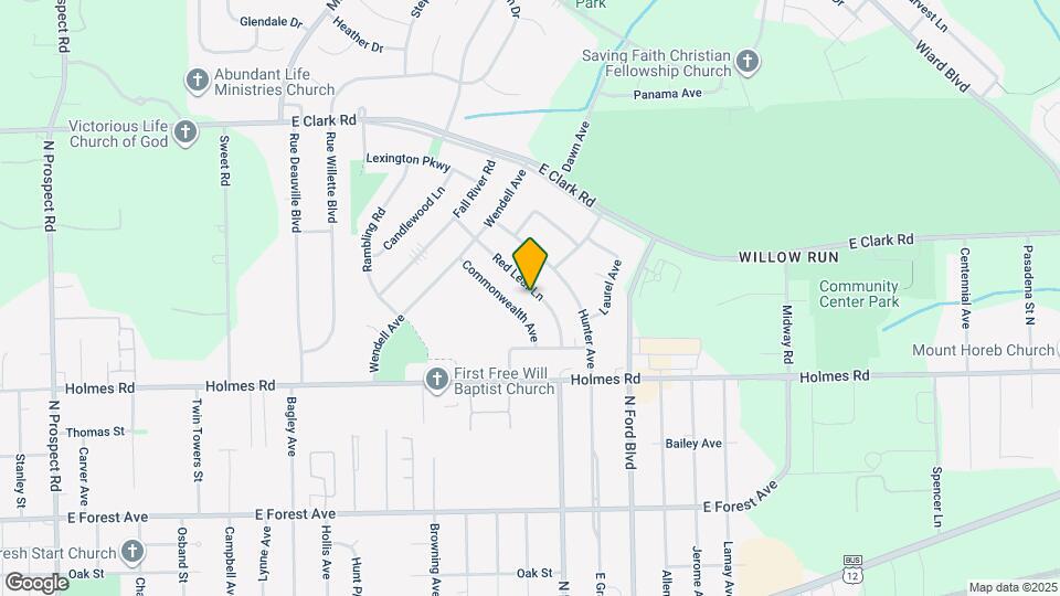 1201 Red Leaf Ln Map and Location Details