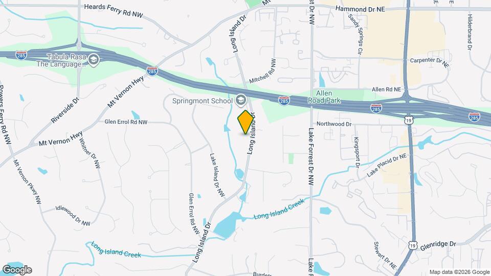 5666 Long Island Dr Map and Location Details