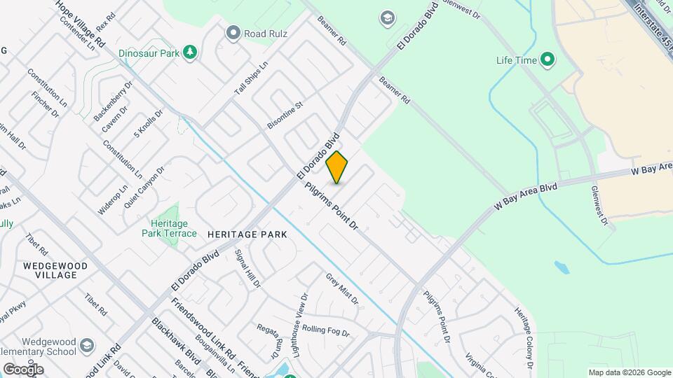 2410 Colonial Ridge Dr Map and Location Details