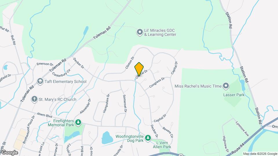 93 Capital Dr Map and Location Details