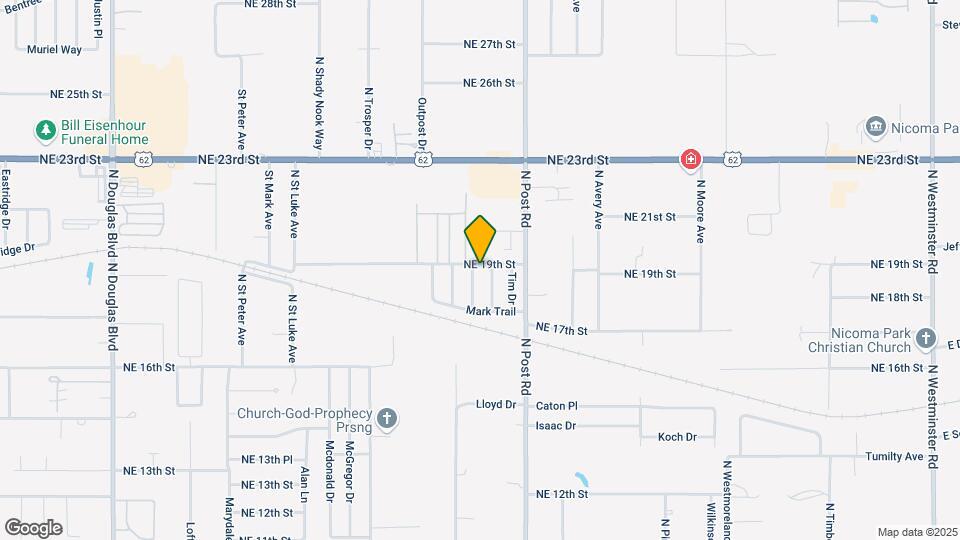 1832 Michell Dr Map and Location Details