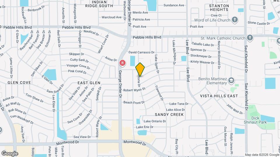 11300 Lake Nasser Dr Map and Location Details