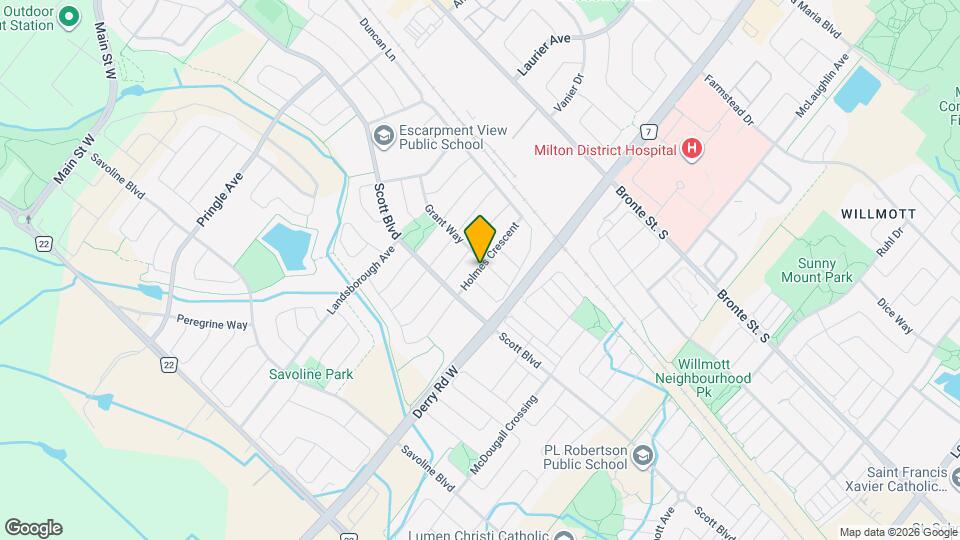188 Holmes Crescent Map and Location Details