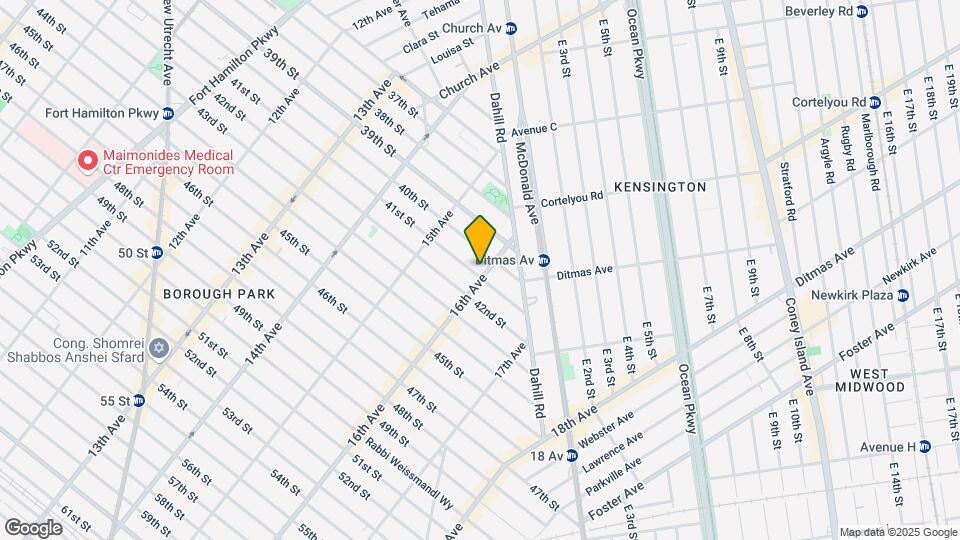 1579 41st St Mapa y Detalles de la Ubicación