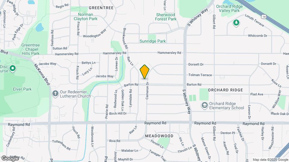 1522 Cameron Dr Map and Location Details