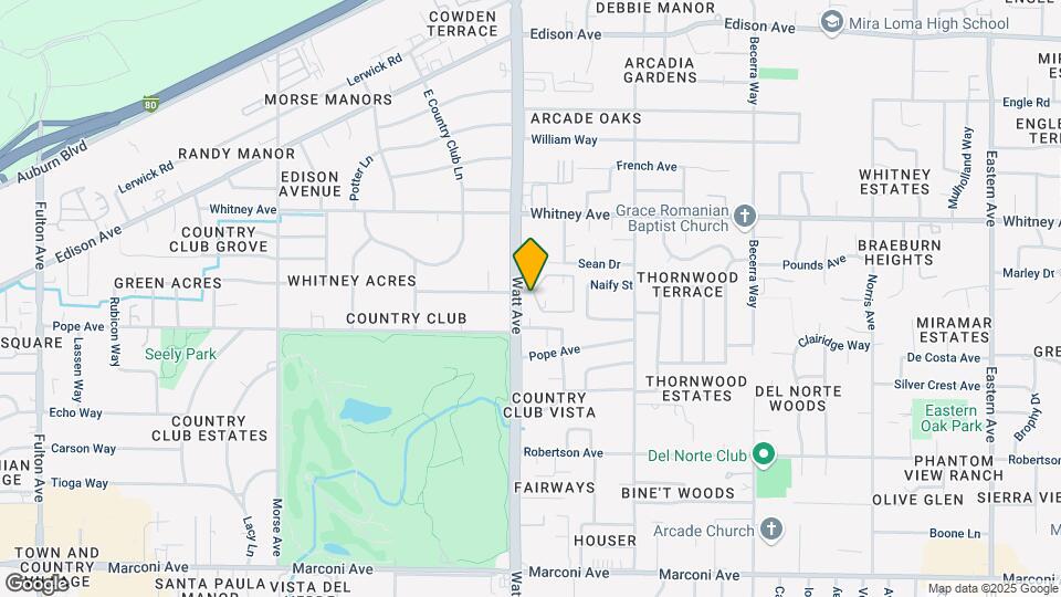 3625 Larchmont Square Ln Map and Location Details