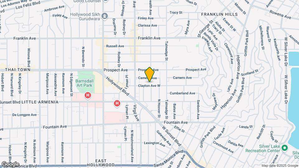 4401 Clayton Ave Mapa y Detalles de la Ubicación