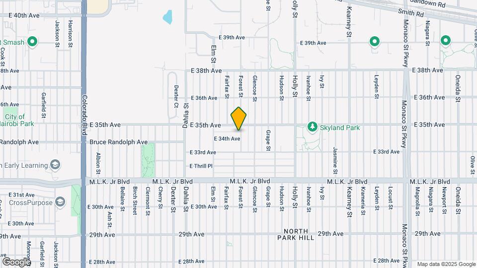 5179-5181 E 34th Ave Map and Location Details