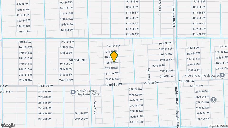 3507 19th St SW Map and Location Details