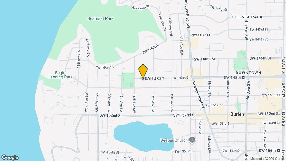 1433 SW 148th St Map and Location Details