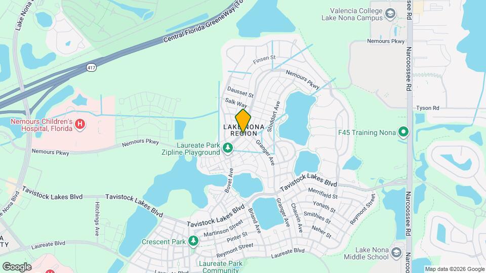 7960 Nemours Pkwy Map and Location Details