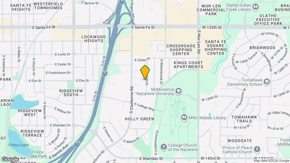 427 S Cardinal Dr Map and Location Details