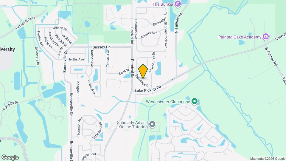 2645 Talladega Dr Map and Location Details