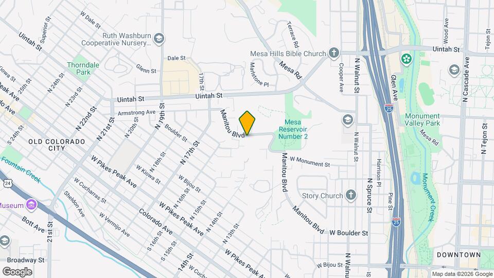 1495 Manitou Blvd Map and Location Details