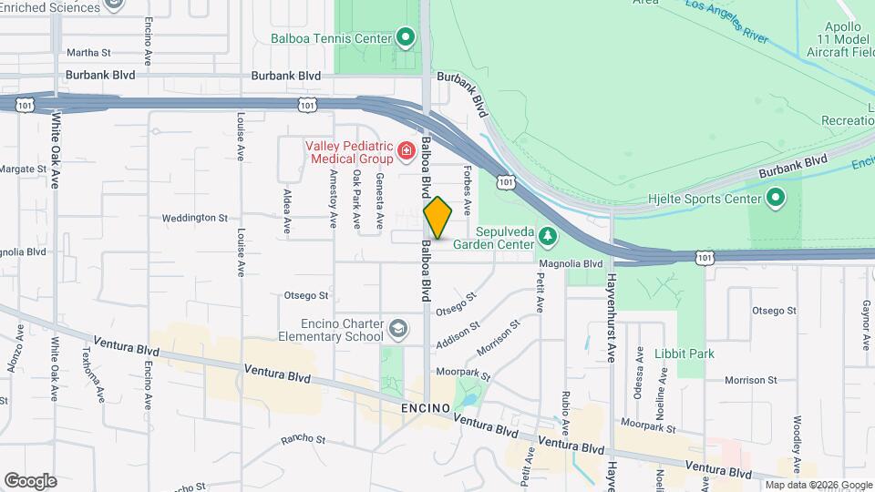 16852 McCormick St Map and Location Details