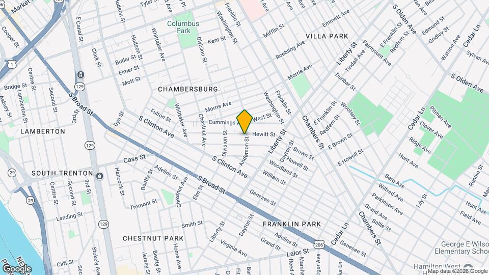 705 Anderson St Mapa y Detalles de la Ubicación